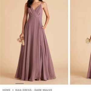 Birdy Grey Kaia Dress - Dark Mauve SM